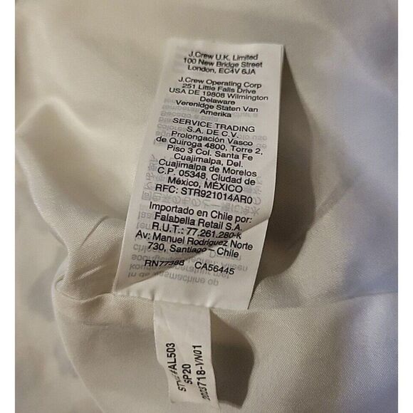 J. Crew Leopard Scalloped Cami Top Womens Size 6 MSRP $54 - Picture 6 of 7